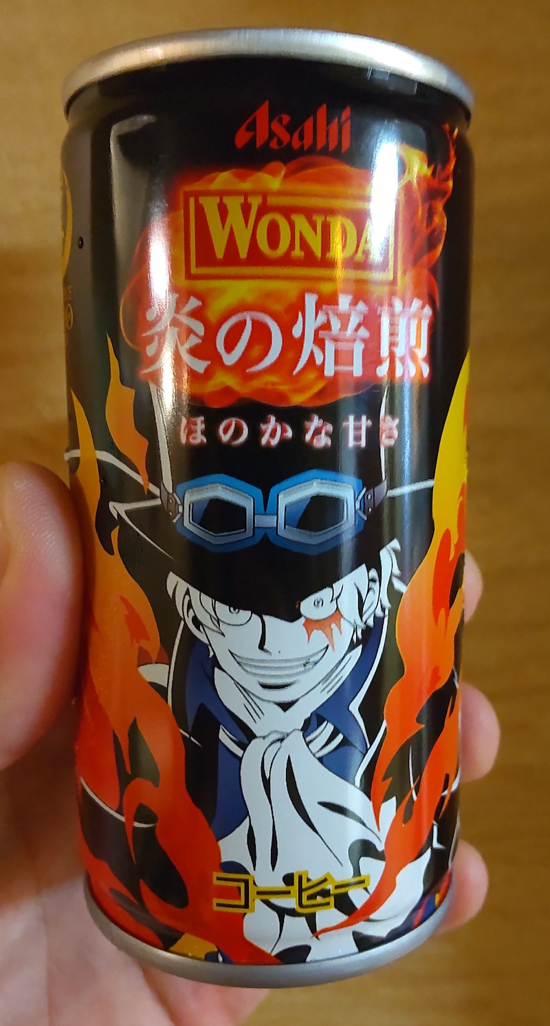 ワンピース缶コーヒー。